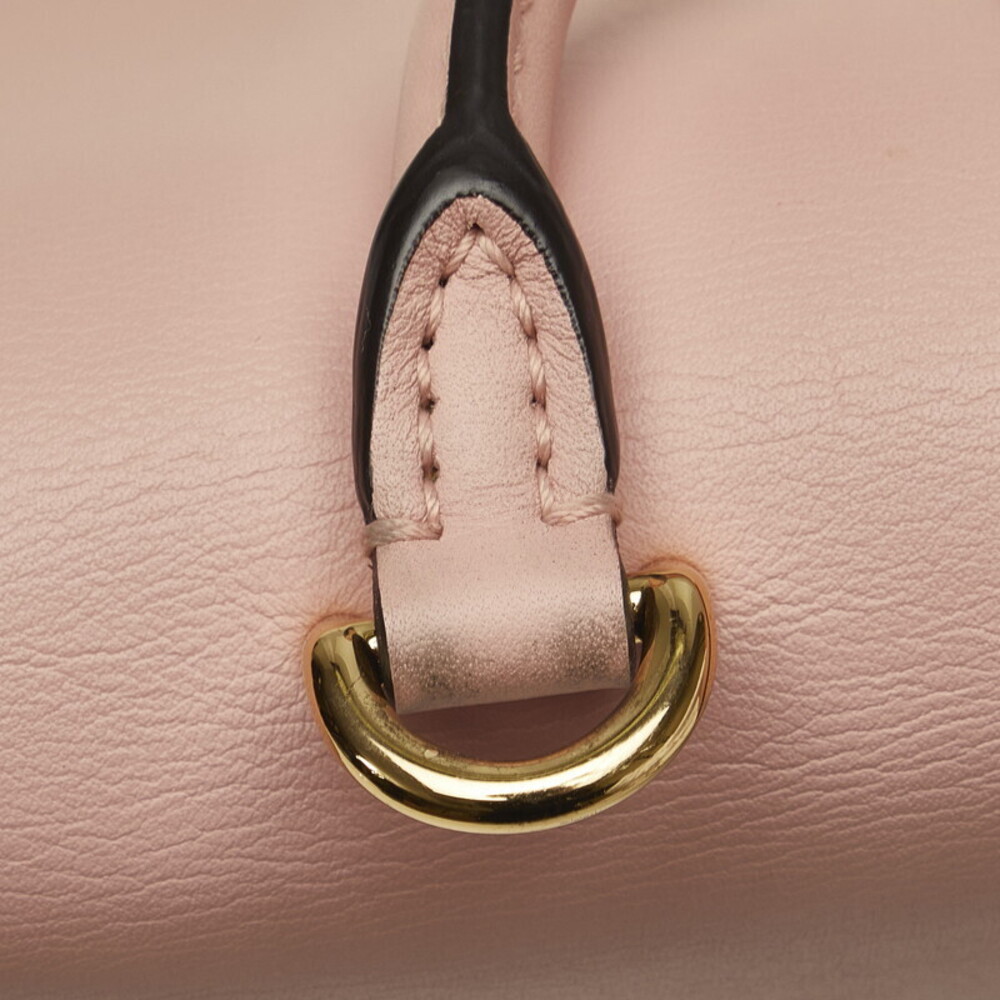 Louis Vuitton Pink Locky Shoulder Leather Monogram Bag Brown Handbag - Picture 7 of 9